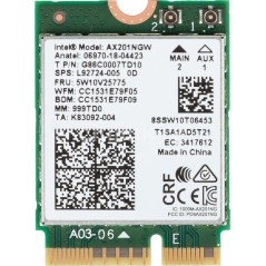 Intel Wi-Fi 6 Ax201 Internal Wlan